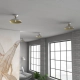lafabryka.pl Lampa sufitowa FELIX WHITE/GOLD 1xE27 MLP7703 MILAGRO
